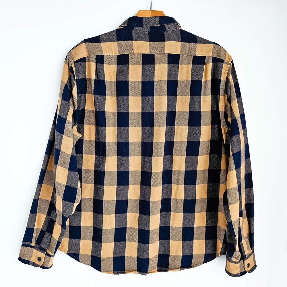 J Crew XL 100% Cotton Flannel Shirts Lot Of 2 Mens XL Slim & Classic Checkered - Picture 10 of 12